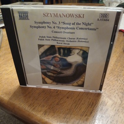 Symphony 3 & 4 by Szymanowski / Stryja / Polish State Philharmonic (CD, 1997)