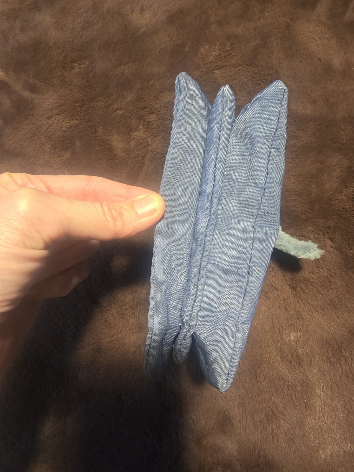 Kipling Creativity Small Pouch Blue Grey Unused w… - image 7