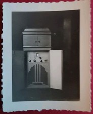 Radio Rundfunkempfänger Musiktruhe Musikinstrument Instrument ? Altes Foto