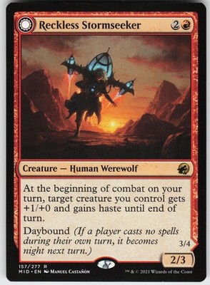 RECKLESS STORMSEEKER 157 R NEAR MINT