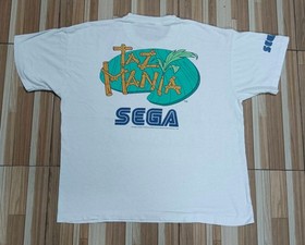 Vintage Taz-Mania 1990s Sega Bad To The Bone Video Game Promo Rare Shirt XL