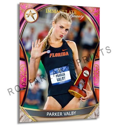 PARKER VALBY Track Field Beauty Card GOF Rostar CUSTOM SP Card PVB1
