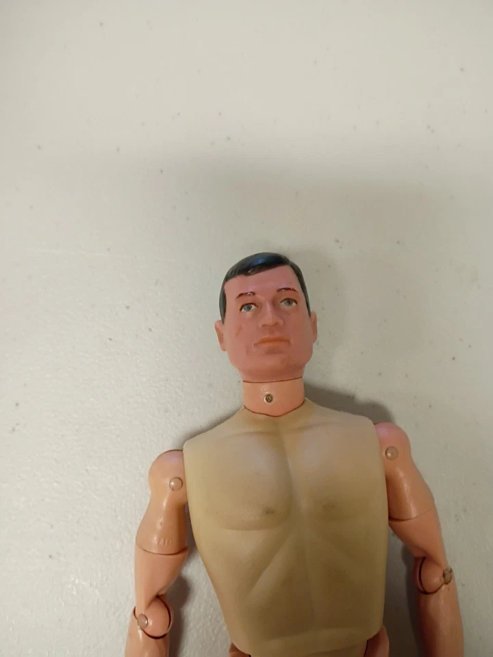 GI Joe TM 1964 Early Issue Black Hair Blue Eyes Hasbro Authentic Figure - Image 2 of 4