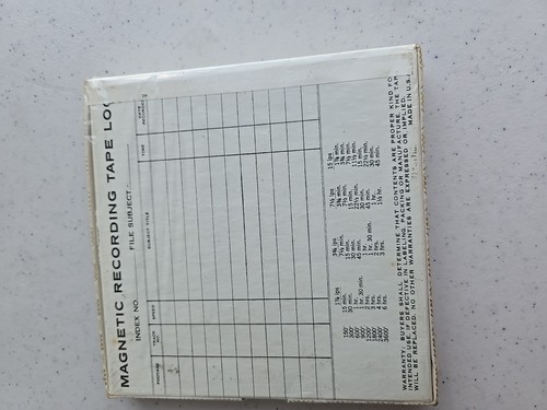 Vintage Kilts 3x150Ft Magnetisches Tonband 1 1/2 MIL Mylar - Bild 5 von 5