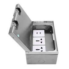 Floor Outlet 2 Sockets Floor Outlet Box For Office