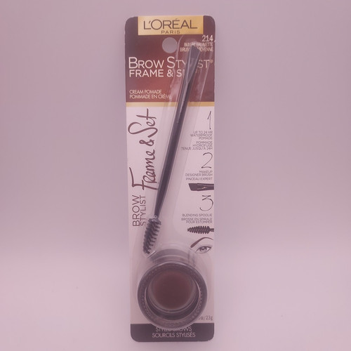 L'Oreal Paris Brow Stylist Rahmen und Set Creme Pomade WARM BRUNETTE 214 - Bild 1 von 5