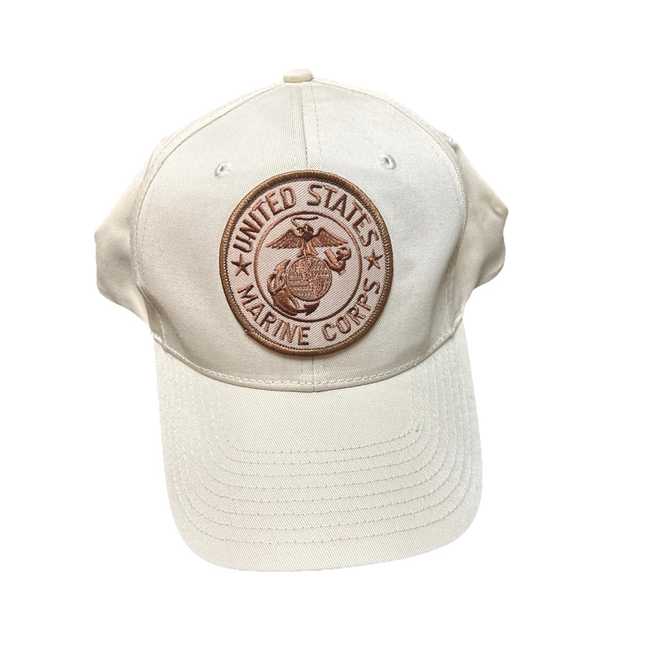 Lote De 7 Nuevos/Usados Cuerpo de Marines de los Estados Unidos USMC Verde Bordado Logo Gorra Sombrero Foto 2 de 4