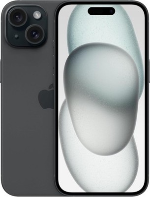 Apple iPhone 15 128GB 5G Smartphone mit eSIM frei entsperrt 6,1'' A3090 - schwarz