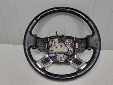 2013-2022 Range Rover L405 Left Side Steering Wheel Piano Black Wood Leather