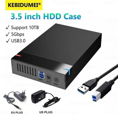 HDD Case 3.5 inch SATA to USB 3.0 External Hard Drive Reader for HDD Box Case HD