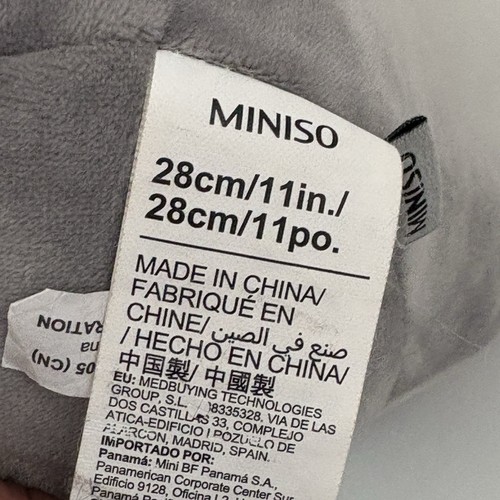"Miniso Halloween Pingüino Peluche Calabaza Jack-o-Lantern Negro 11"" Peluche" - Imagen 8 de 9