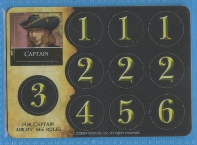Pirates CSG: Spanish Main : T-013 Captain (PIRATE)
