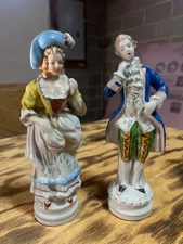 L&M INC Lipper & Mann Victorian Man Woman Figurines Vintage Couple