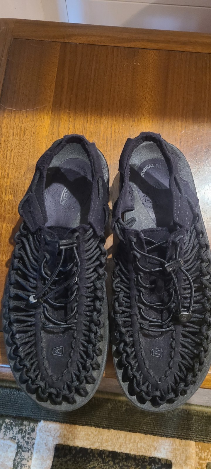 Sandali Keen UNEEK donna 10 5 neri corda elastica scarpe acqua outdoor escursionismo