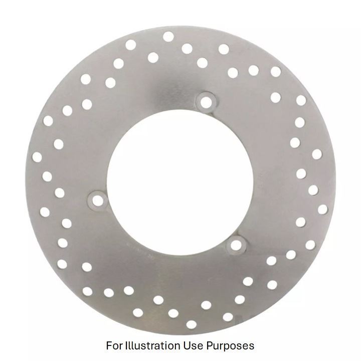 EBC Scoot Solid Rear Brake Disc RRHS for Yamaha X-Max 125 ABS Nissin Front 11-17