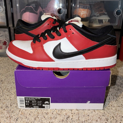 Nike SB Dunk Low Pro J-Pack Chicago Red/White/Black 2020 BQ6817-600