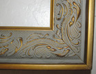 Picture Frame Wood Resin Gold Ornate Vintage Look 21” x 25” For 16” x 20” — photo 2