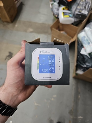 #ad #ad Care Touch Fully Automatic Wrist Blood Pressure Cuff Monitor Platinum O3 $17.99