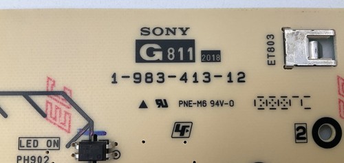 Power Supply Board 1-474-717-11 / DPS-95/B for Sony XBR75Z9F 65" 4K Smart LED TV - Picture 2 of 4