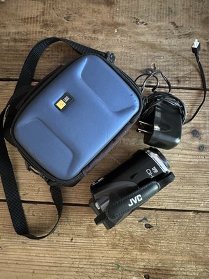 JVC Everio Digital HD Camcorder Optical Zoom w/Charger & Battery tested A+