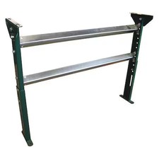 Conveyor H-Stand, 19-1/2To31in, 16Bf, 5W814