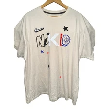 Nike Men’s Max 90 Life Stories Short Sleeve Tee Shirt XL Embroidered swoosh star