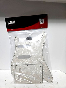Kaish Music Professional Guitar Parts pearl white face for Strat/Stratocaster
