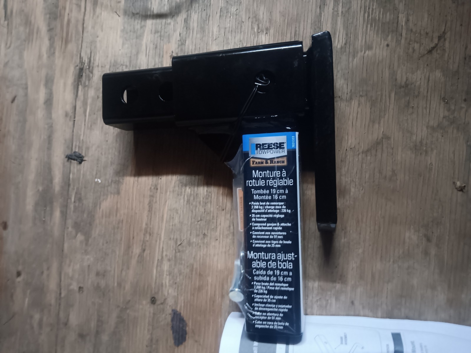 Reese Towpower Trailer Hitch 2 Receiver 2 Inch Drop Hitch