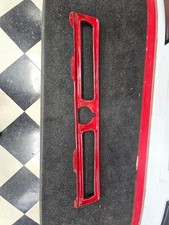 Early Flat 1967 Mustang Shelby Fiberglass Tail Light Panel With Gas Hole