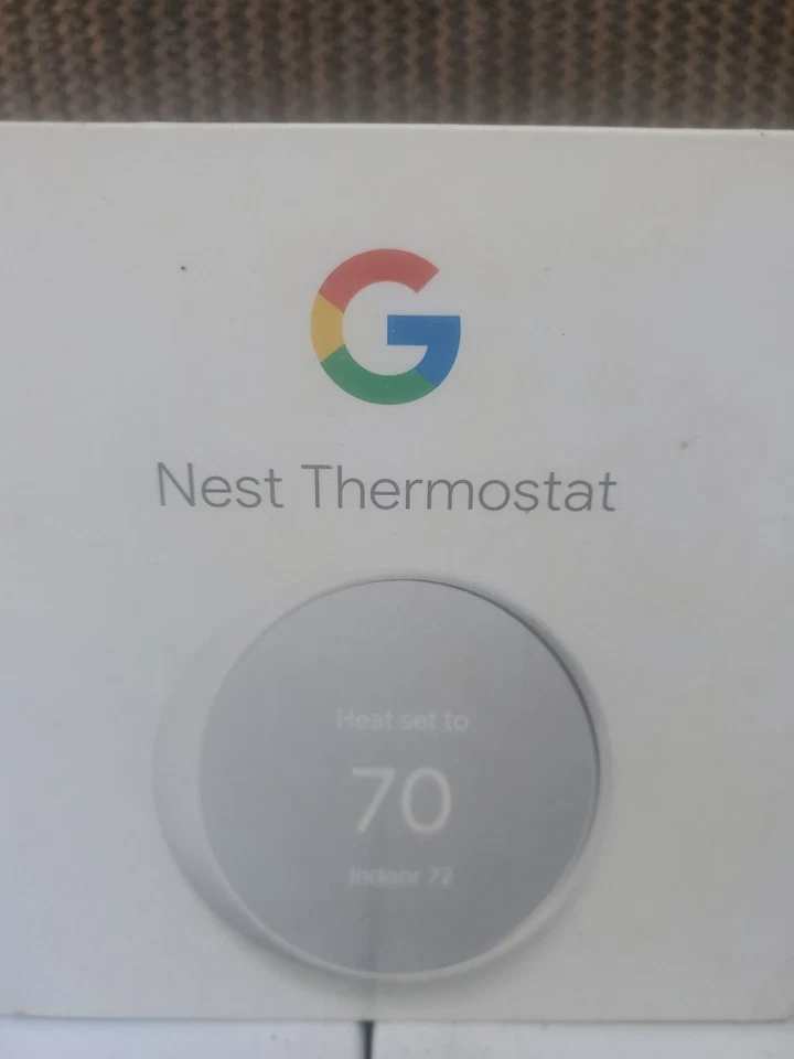 Google Nest Smart Thermostat, Snow - Image 2 of 4