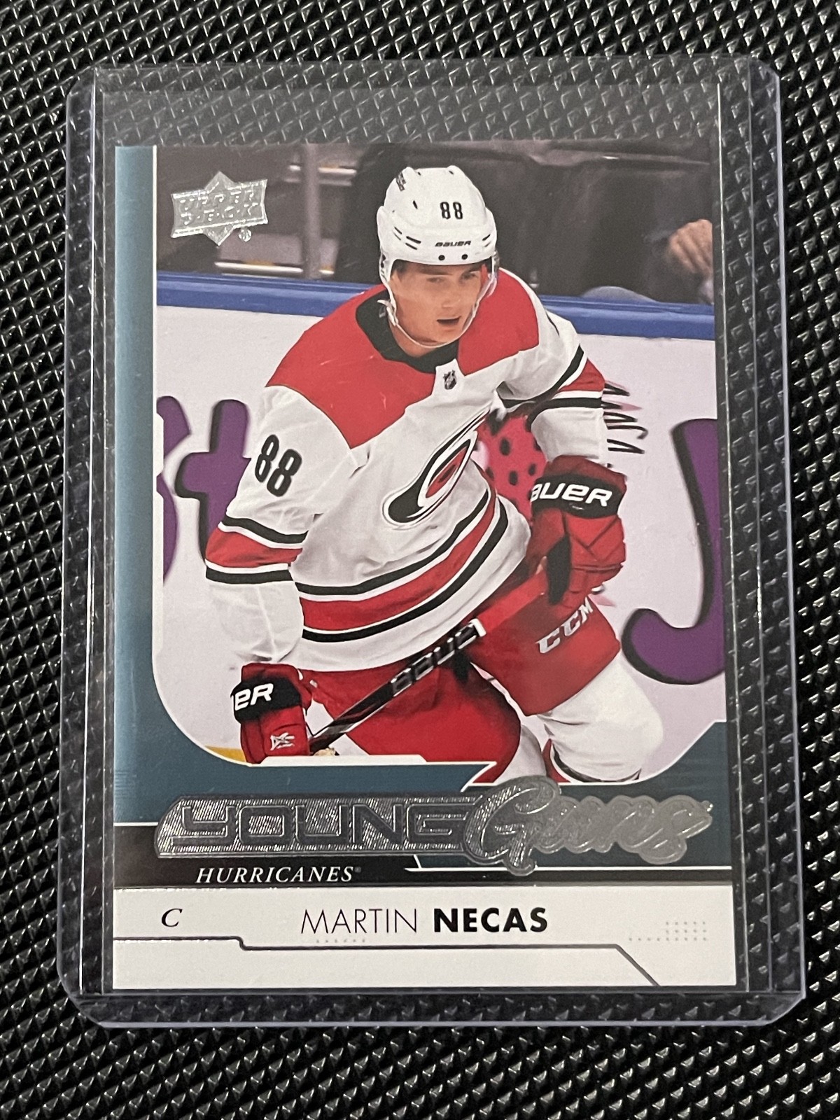 Martin Necas - 2017-18 Upper Deck Young Guns #464 - Hurricanes