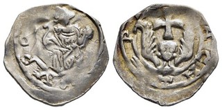 FITZ RDR ÖSTERREICH FRIESACHER PFENNIG SALZBURG SILBER Ca14 16mm 0 76g ±QQQ1958