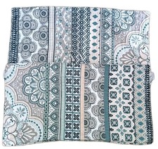 LEVTEX HOME Mixed Print Pillow Shams Set A 100 Cotton Boho Chic 20 X 37