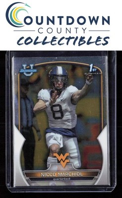 Nicco Marchiol 2022 Bowman University Chrome #77 1st Bowman
