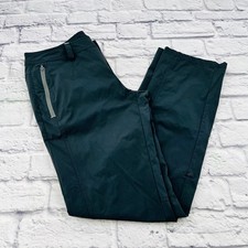 Prana Womens Outdoor Hiking Pants Grey Size 8 Regular Inseam Performance