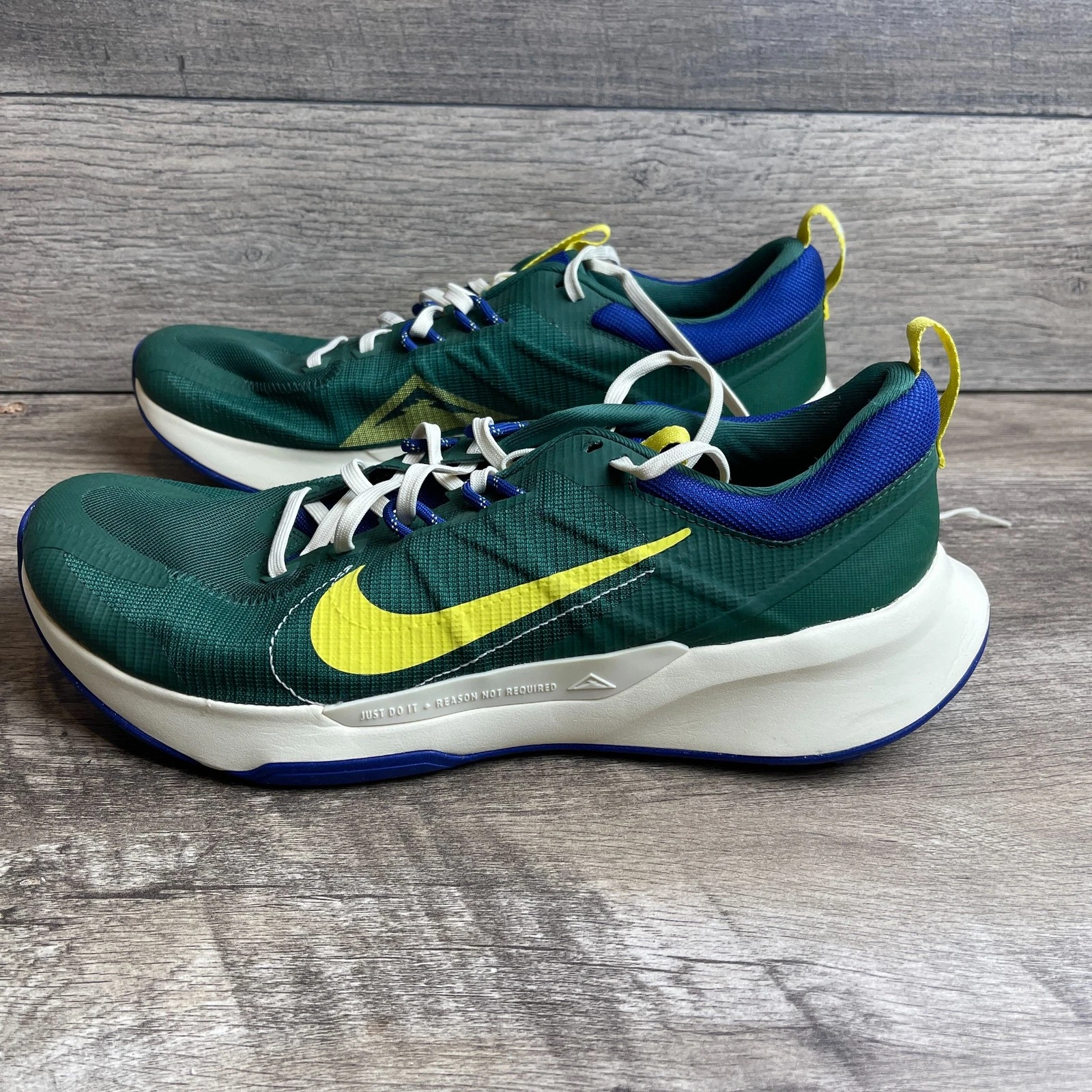 Nike Juniper Trail 2 Next Nature DM0822-301 Mens 13 Running Shoes Green Sneakers