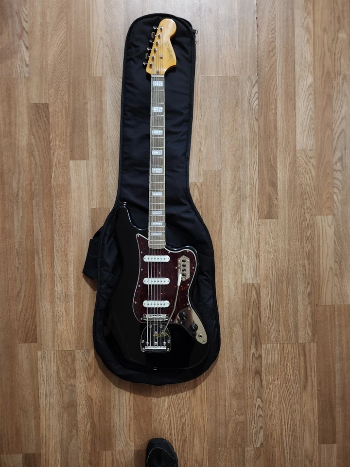 Fender Squier Bass VI Classic Vibe 6 String Bass Black 2025 With Maple Fretboard - Image 3 of 4