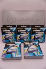 Gillette Mach3 Razor Blade Refill Cartridges for Mach 3, 50 Count