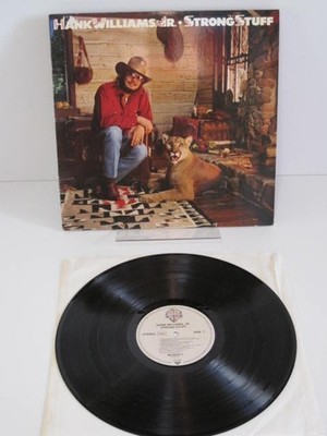LP  Hank Williams, Jr.:  Strong Stuff  (1983 WEA Germany)