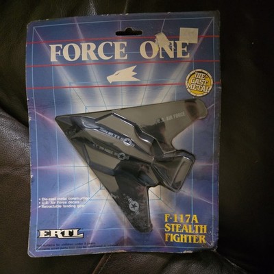 Diecast ERTL Force one F-117A stealth fighter