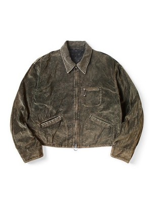 KAPITAL Velveteen Hunter Drizzler Jacket Dirty Dyed K2509LJ077