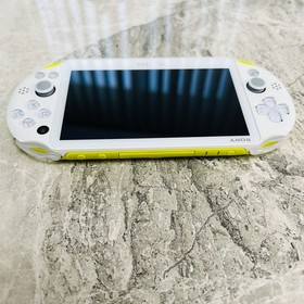 Excellent PS Vita PCH-2000 Lime Green White  Tested
