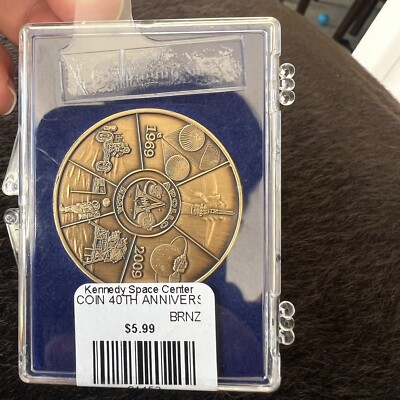 NASA SPACE COIN / MEDAL 40th ANNIVERSARY OF APOLLO PROGRAM Brand