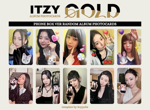 ITZY GOLD ALBUM ALL VERSION STANDARD DIGIPACK NEMO PHONE BOX PHOTOCARD OFFICIAL - Picture 3 of 54