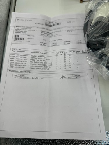 Auriculares Philips Oblex REF:453530295335 MRI Escáner Parte Sistema Ingenia UK DHL - Imagen 2 de 8