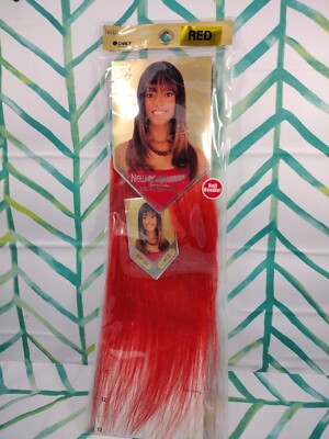 NEW BORN FREE hair- HALF BUNDLE- 100% Human hair. RED EYP 10H
