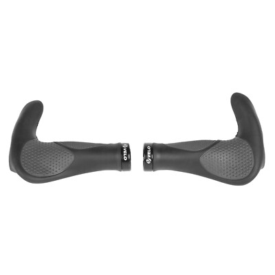 Griffe Satz M-Wave Ergogel D3 Bar mit Gelfüllung und Klemme - Schwarz/Grau