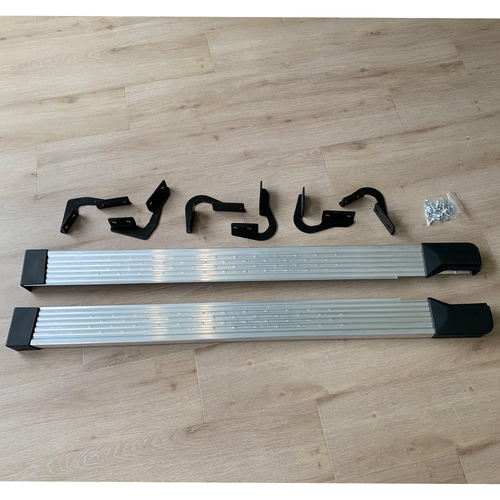 Fits for Land Cruiser Prado LC76 Running Board Nerf Bar Side Step W/Brackets - Picture 9 of 10