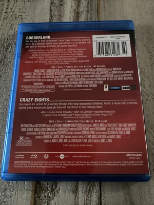 Borderland / Crazy Eights (Blu-ray) Extremely Rare HTF OOP After