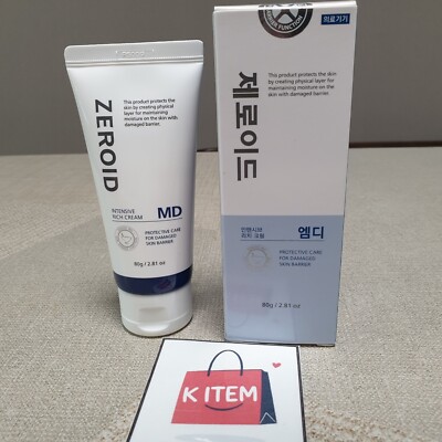 ZEROID Intensive Rich Cream MD 2.8oz/80g Firming, Moisturizing K-Beauty/Tracking